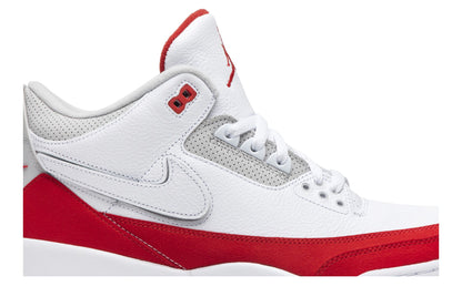Jordan 3 Retro Tinker White University Red sneaker afbeelding 2 - stylecode CJ0939-100