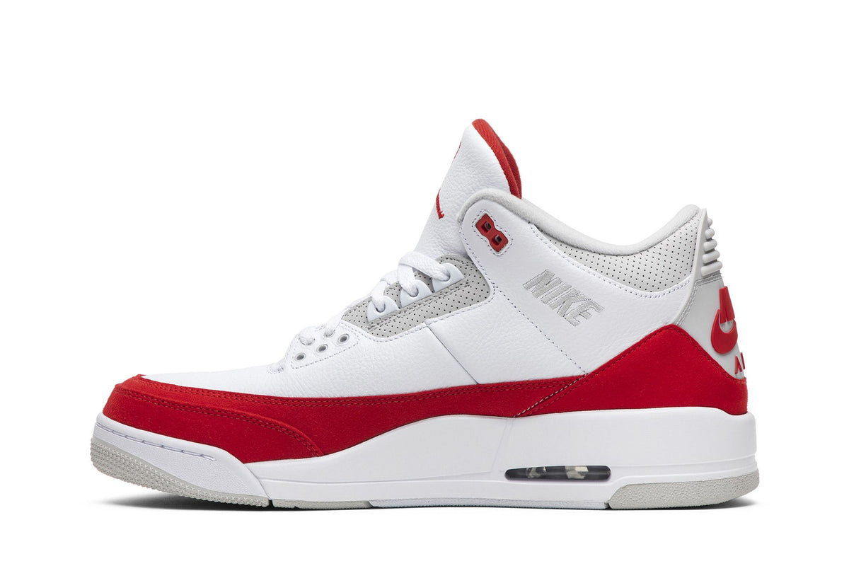 Jordan 3 Retro Tinker White University Red sneaker afbeelding 3 - stylecode CJ0939-100