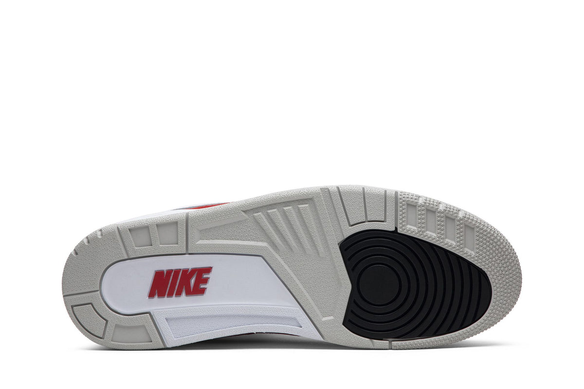 Jordan 3 Retro Tinker White University Red sneaker afbeelding 4 - stylecode CJ0939-100