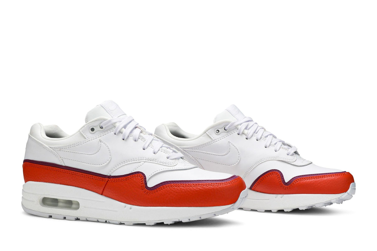 Nike Air Max 1 Liner White Red (Women's) sneaker afbeelding 8 - stylecode 881101-102
