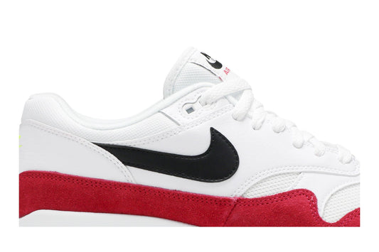 Nike Air Max 1 White Black Volt Rush Pink sneaker afbeelding 2 - stylecode AH8145-111