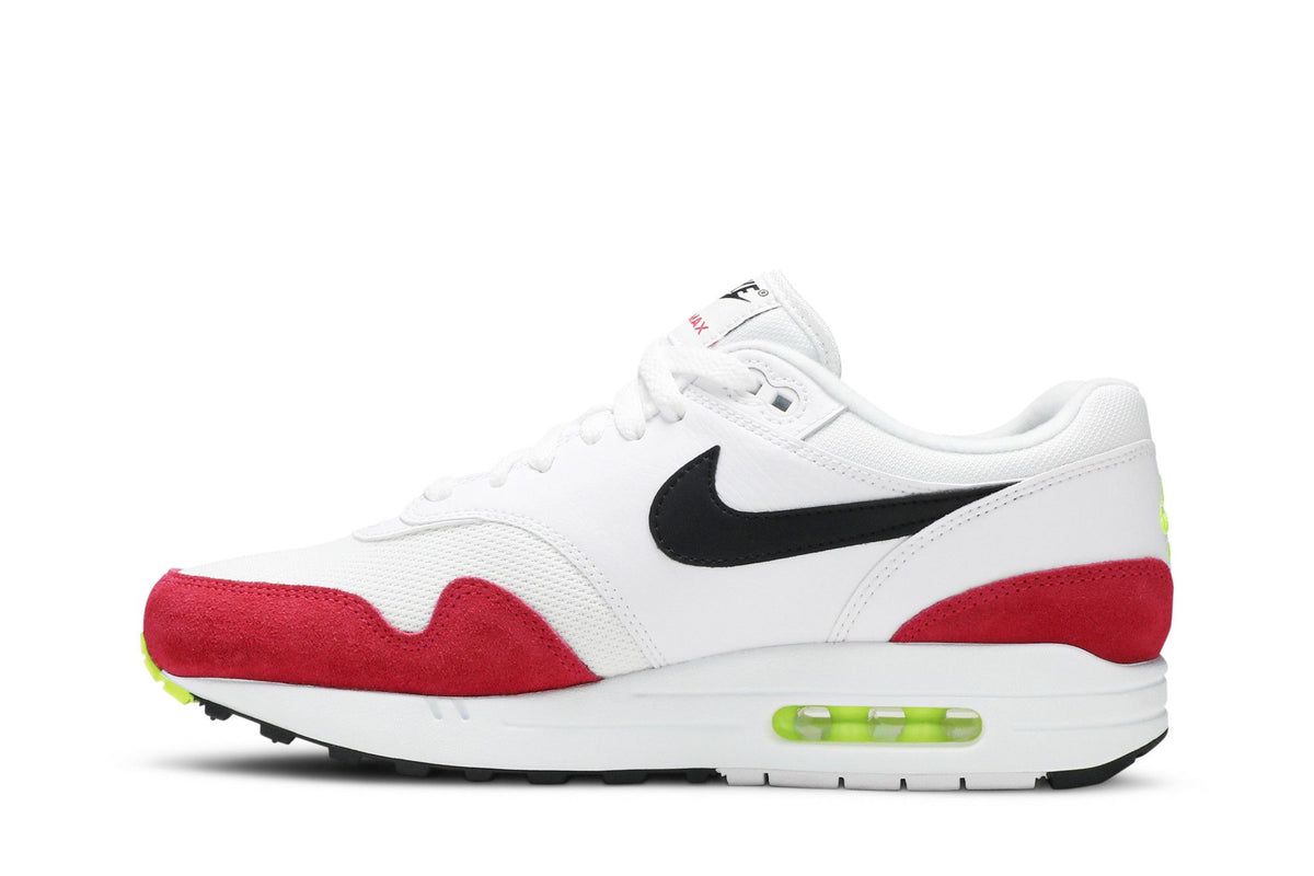 Nike Air Max 1 White Black Volt Rush Pink sneaker afbeelding 3 - stylecode AH8145-111