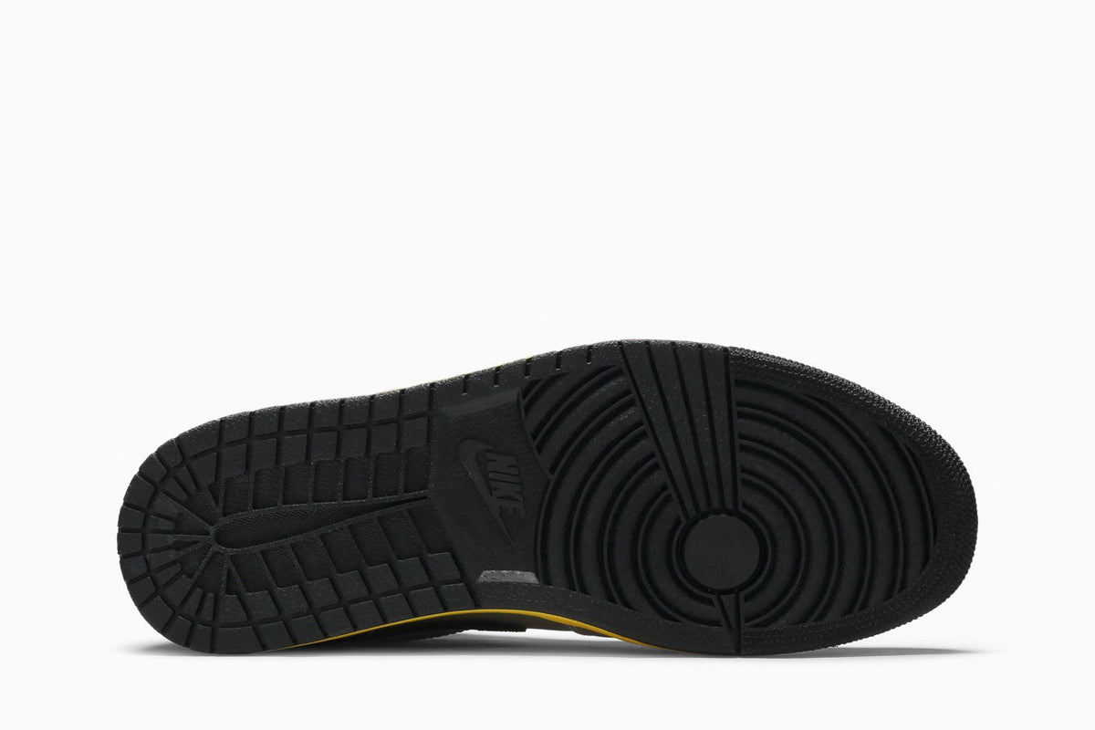 Jordan 1 Low Silver Black Yellow sneaker afbeelding 4 - stylecode 553558-023