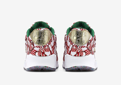 Nike Air Max 90 Candy Cane Christmas (2015) (Women's) sneaker afbeelding 4 - stylecode 813150-101