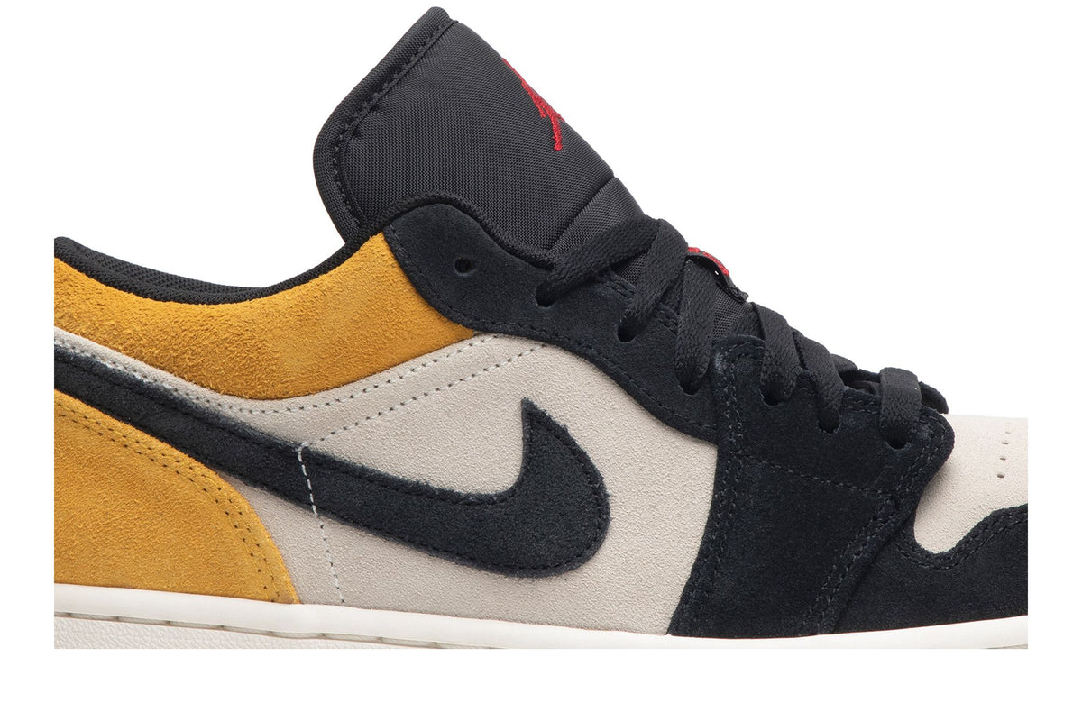 Jordan 1 Low Sail University Gold Black sneaker afbeelding 2 - stylecode 553558-127