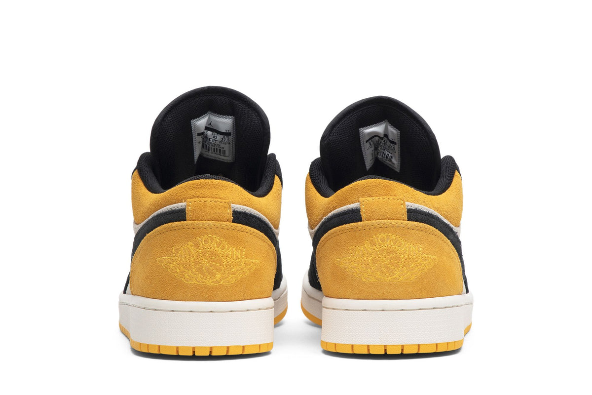 Jordan 1 Low Sail University Gold Black sneaker afbeelding 6 - stylecode 553558-127
