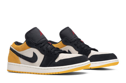 Jordan 1 Low Sail University Gold Black sneaker afbeelding 8 - stylecode 553558-127