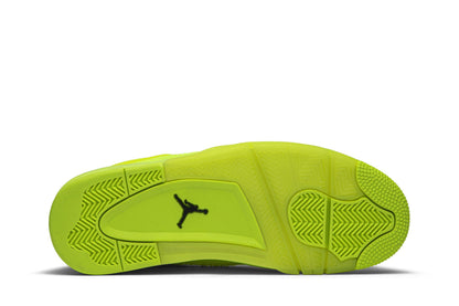 Jordan 4 Retro Flyknit Volt sneaker afbeelding 4 - stylecode AQ3559-700