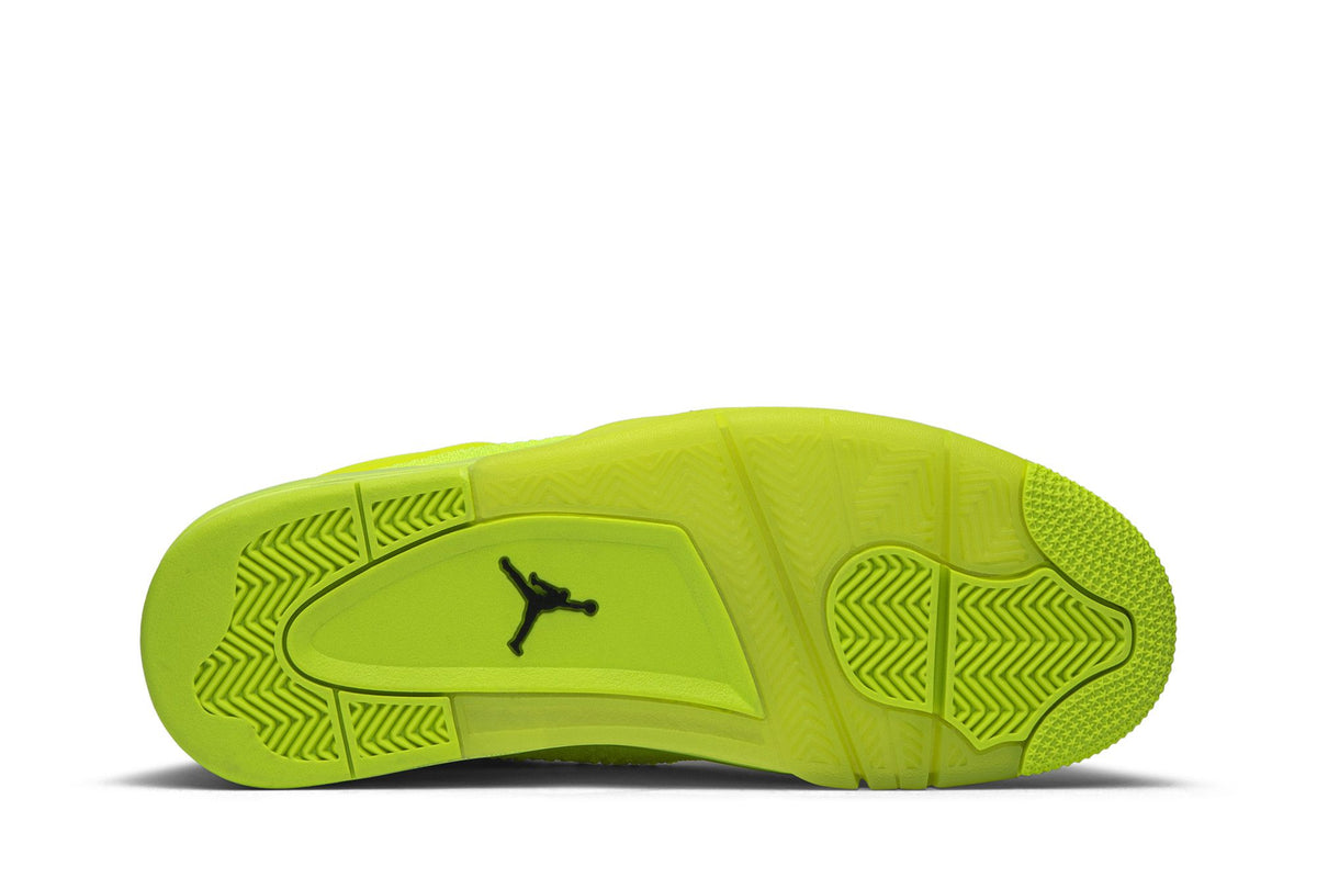 Jordan 4 Retro Flyknit Volt sneaker afbeelding 5 - stylecode AQ3559-700