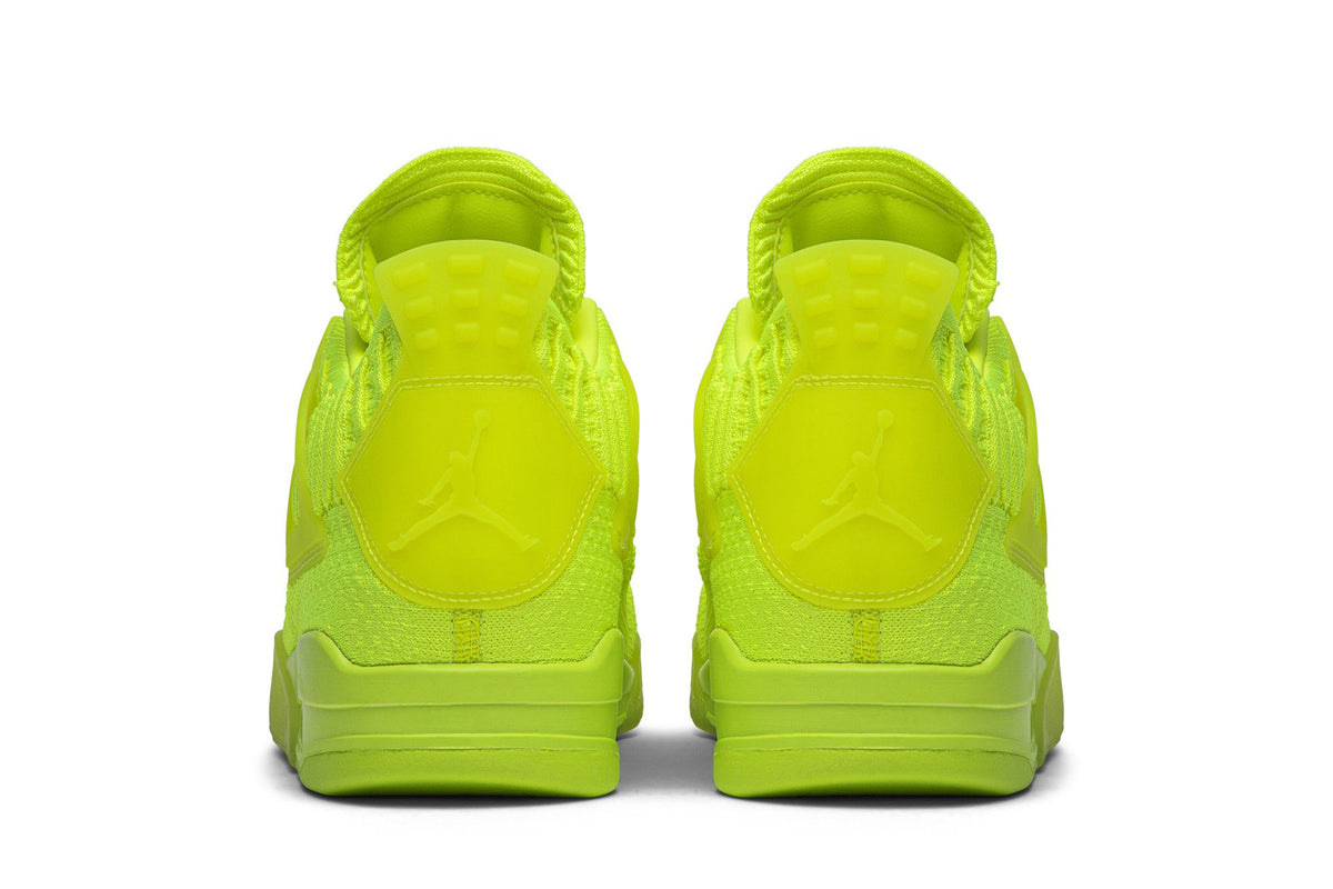 Jordan 4 Retro Flyknit Volt sneaker afbeelding 6 - stylecode AQ3559-700
