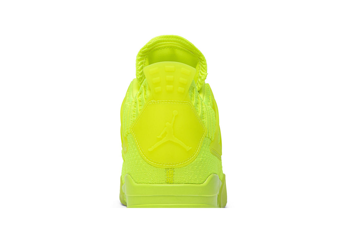 Jordan 4 Retro Flyknit Volt sneaker afbeelding 7 - stylecode AQ3559-700