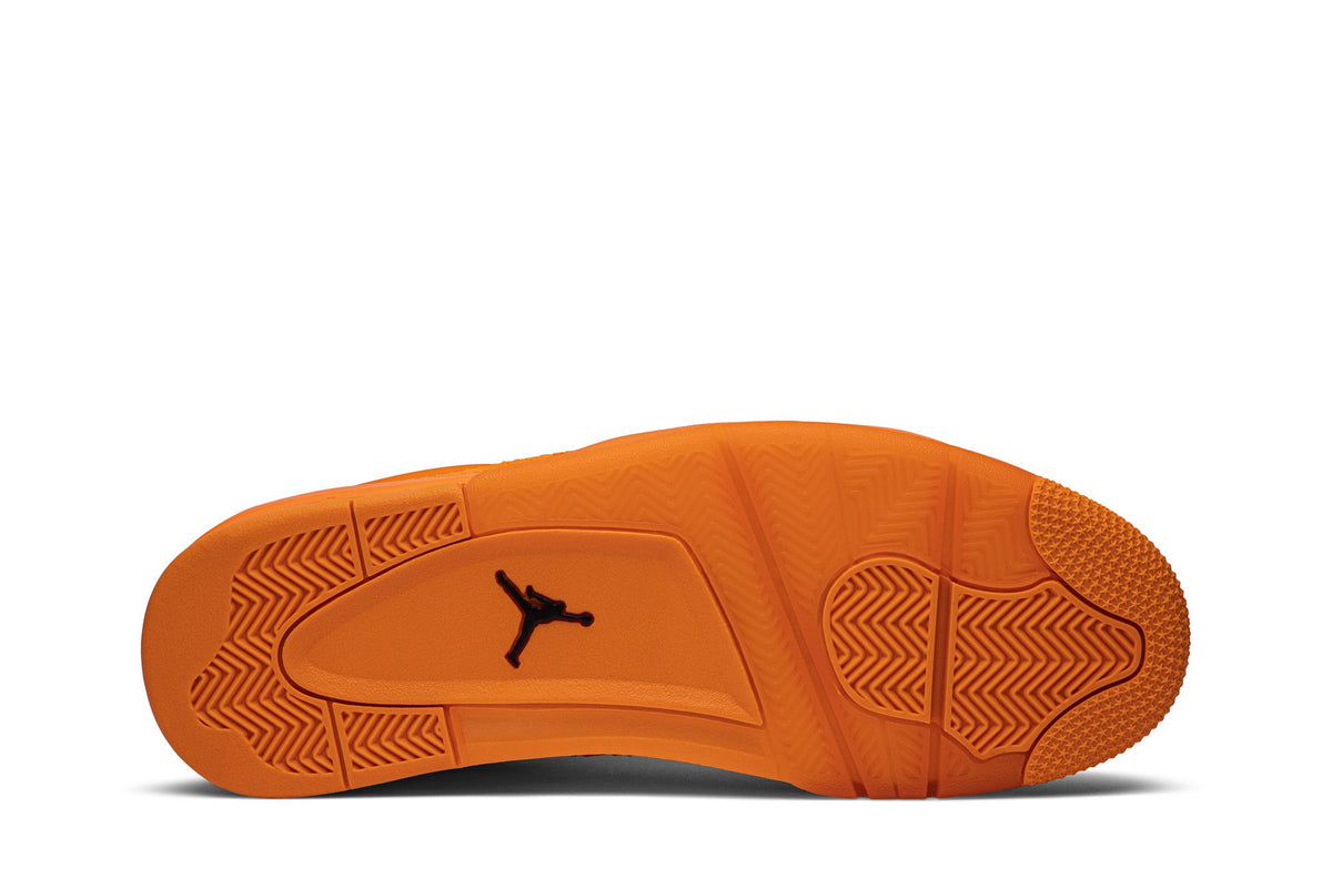Jordan 4 Retro Flyknit Orange sneaker afbeelding 4 - stylecode AQ3559-800