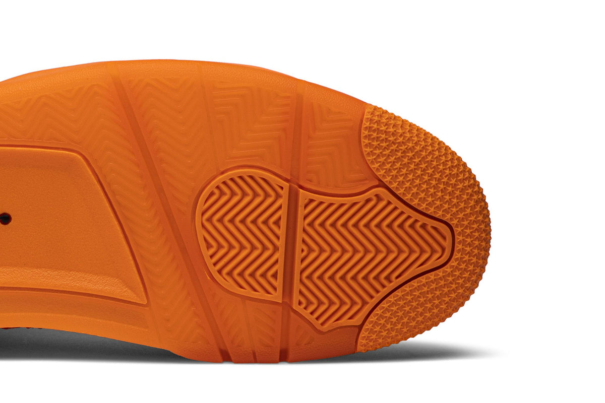 Jordan 4 Retro Flyknit Orange sneaker afbeelding 5 - stylecode AQ3559-800