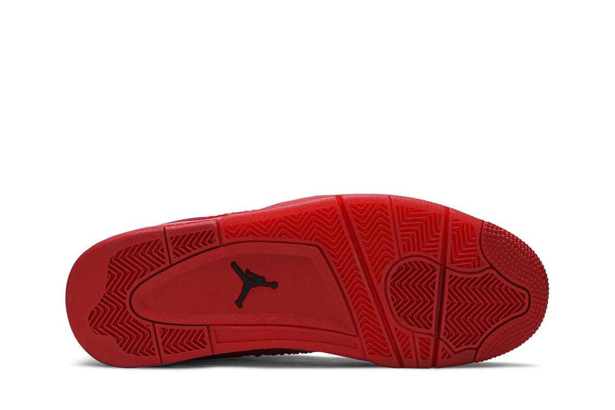 Jordan 4 Retro Flyknit Red sneaker afbeelding 4 - stylecode AQ3559-600