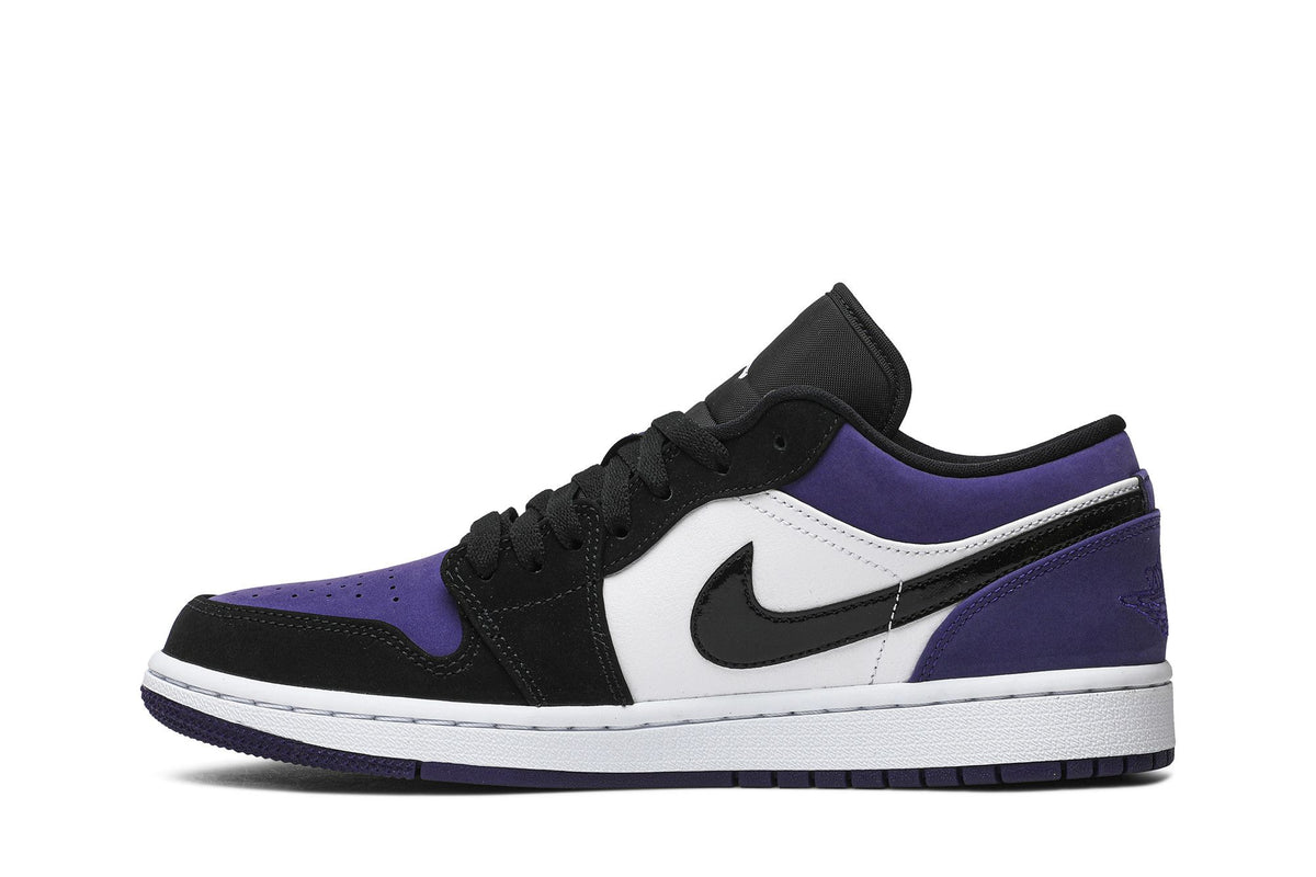 Jordan 1 Low Court Purple sneaker afbeelding 3 - stylecode 553558-125