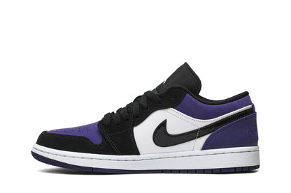 Jordan 1 Low Court Purple sneaker afbeelding 3 - stylecode 553558-125