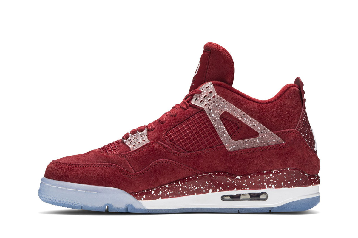 Jordan 4 Retro Oklahoma Sooners PE sneaker afbeelding 3 - stylecode SU18 MNJDLS 731 LN3
