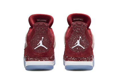 Jordan 4 Retro Oklahoma Sooners PE sneaker afbeelding 6 - stylecode SU18 MNJDLS 731 LN3