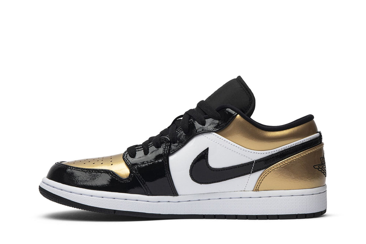Jordan 1 Low Gold Toe sneaker afbeelding 3 - stylecode CQ9447-700