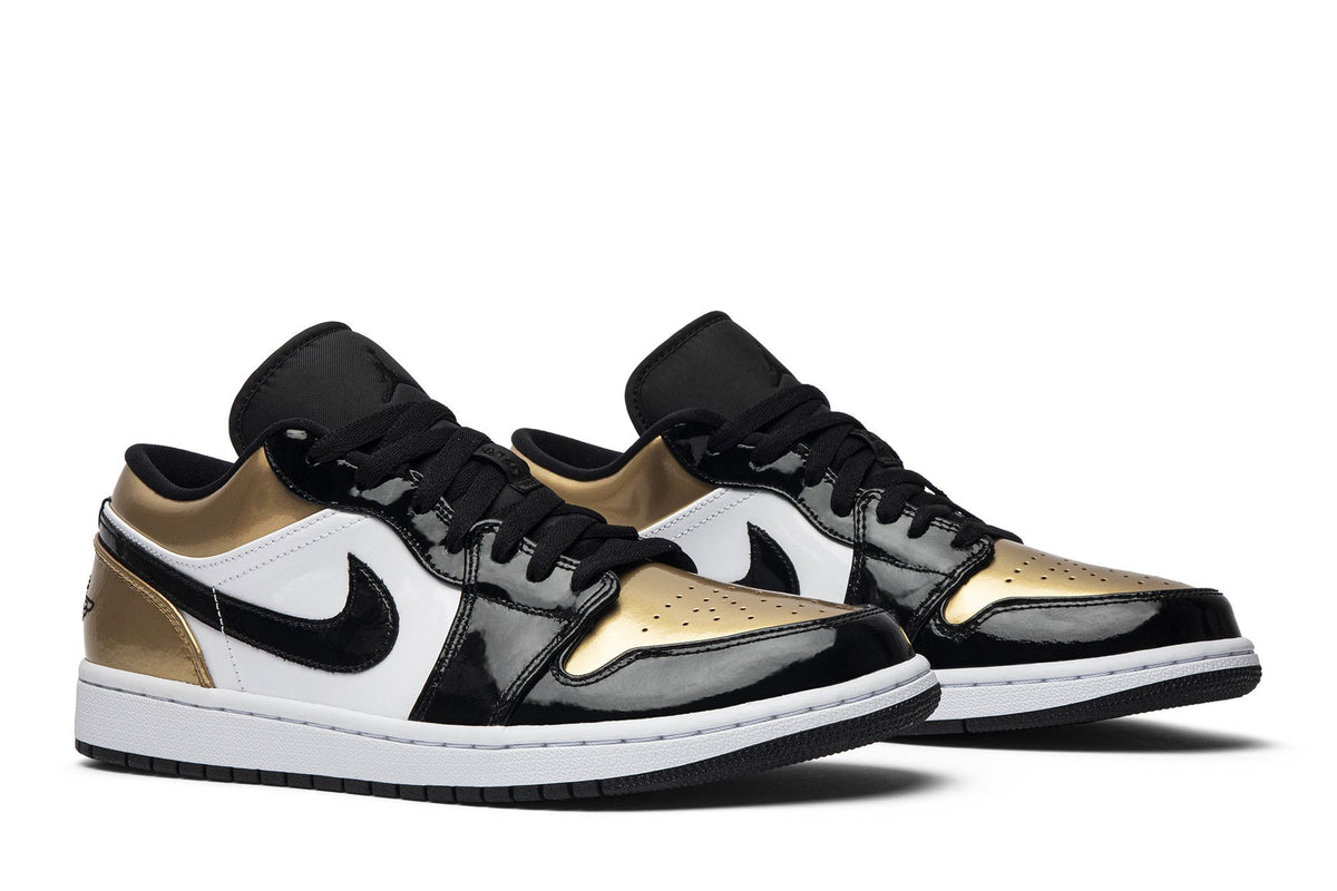 Jordan 1 Low Gold Toe sneaker afbeelding 8 - stylecode CQ9447-700