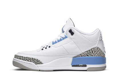 Jordan 3 Retro UNC (2020) sneaker afbeelding 3 - stylecode CT8532-104