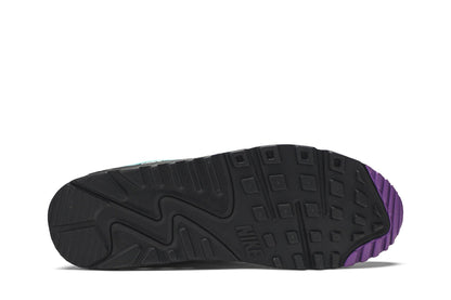 Nike Air Max 90 Black Bright Violet White sneaker afbeelding 4 - stylecode AJ1285-024