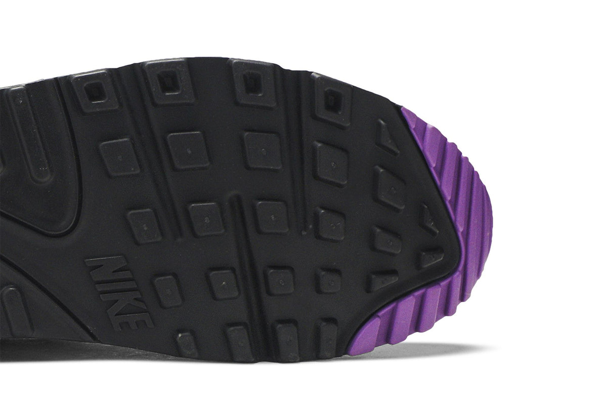 Nike Air Max 90 Black Bright Violet White sneaker afbeelding 5 - stylecode AJ1285-024
