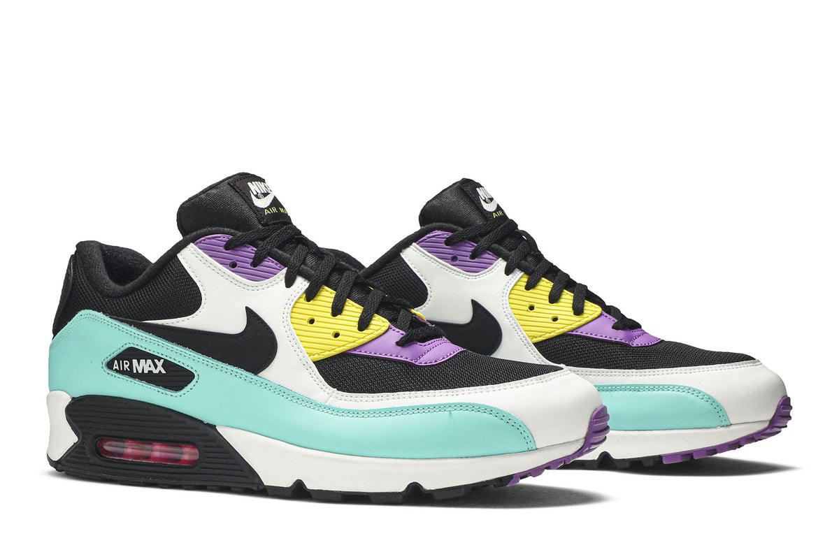 Nike Air Max 90 Black Bright Violet White sneaker afbeelding 8 - stylecode AJ1285-024