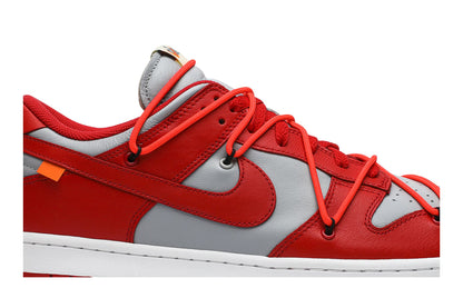 Nike Dunk Low Off-White University Red sneaker afbeelding 2 - stylecode CT0856-600