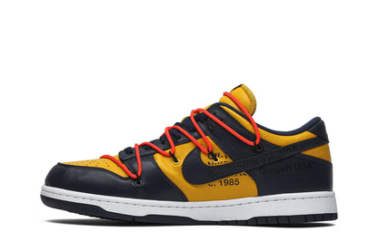 Nike Dunk Low Off-White University Gold sneaker afbeelding 3 - stylecode CT0856-700