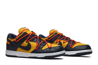 Nike Dunk Low Off-White University Gold sneaker afbeelding 8 - stylecode CT0856-700