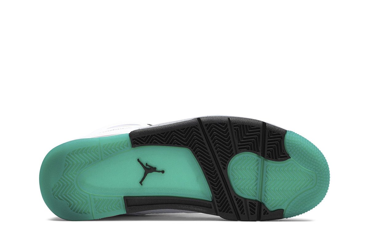 Jordan 4 Retro Lucid Green Rasta (Women's) sneaker afbeelding 4 - stylecode AQ9129-100