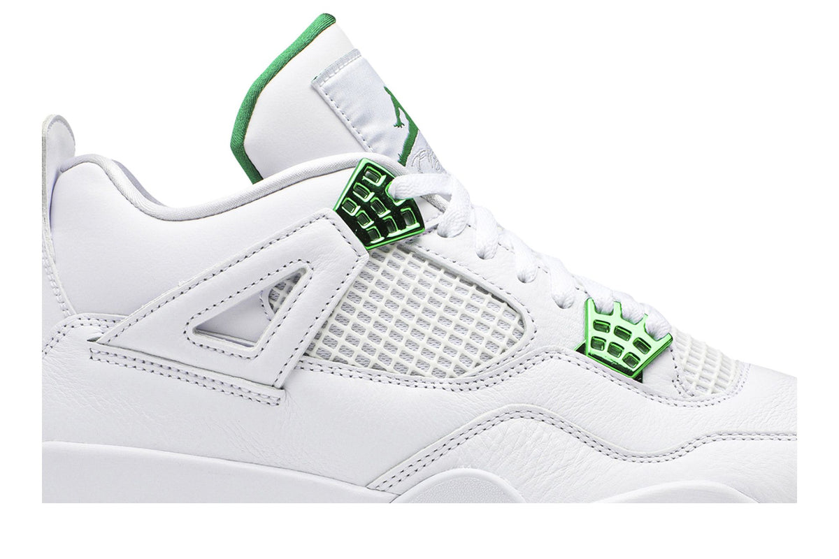 Jordan 4 Retro Metallic Green sneaker afbeelding 2 - stylecode CT8527-113