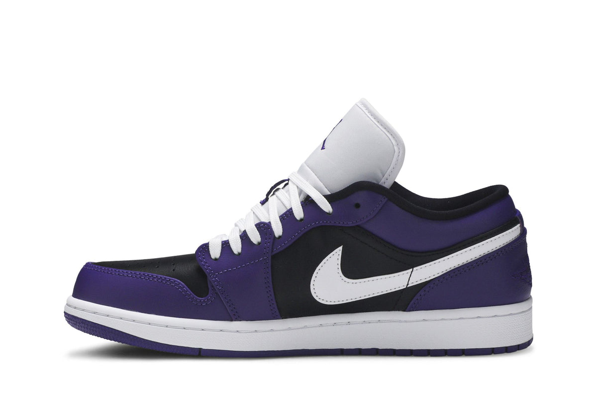 Jordan 1 Low Court Purple Black sneaker afbeelding 3 - stylecode 553558-501