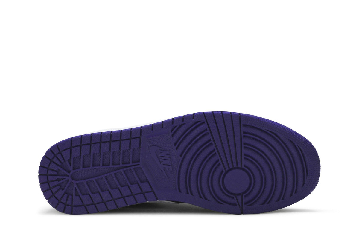 Jordan 1 Low Court Purple Black sneaker afbeelding 4 - stylecode 553558-501