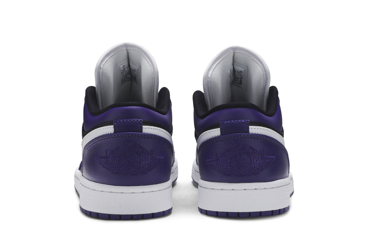 Jordan 1 Low Court Purple Black sneaker afbeelding 6 - stylecode 553558-501
