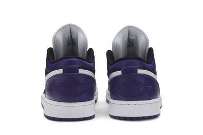 Jordan 1 Low Court Purple Black sneaker afbeelding 6 - stylecode 553558-501