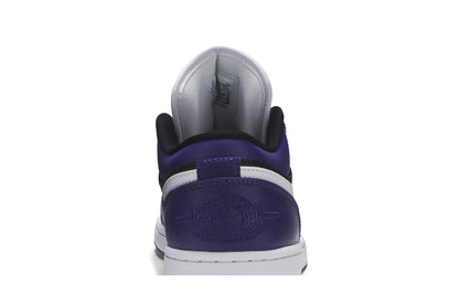 Jordan 1 Low Court Purple Black sneaker afbeelding 7 - stylecode 553558-501