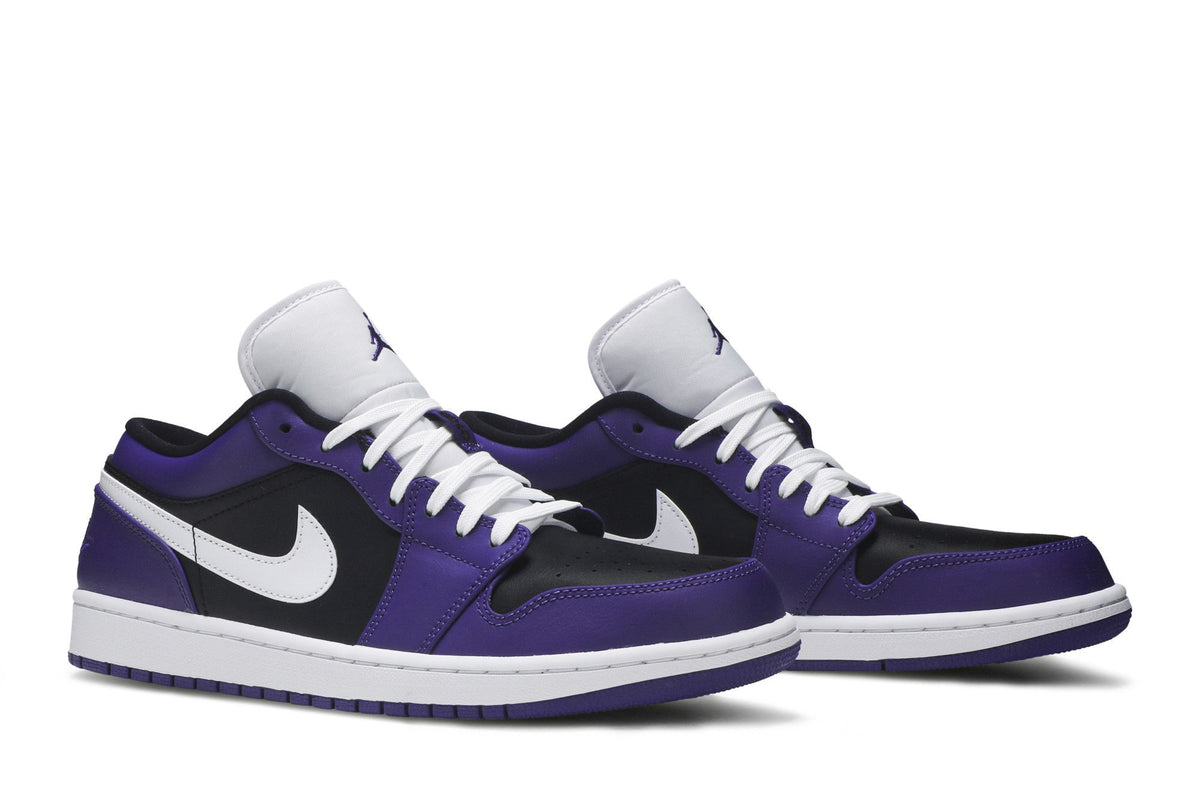 Jordan 1 Low Court Purple Black sneaker afbeelding 8 - stylecode 553558-501