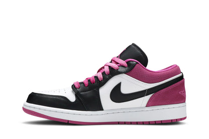 Jordan 1 Low Black Active Fuchsia sneaker afbeelding 3 - stylecode CK3022-005