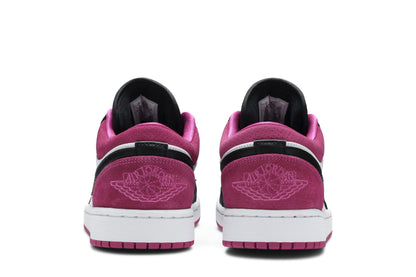 Jordan 1 Low Black Active Fuchsia sneaker afbeelding 6 - stylecode CK3022-005