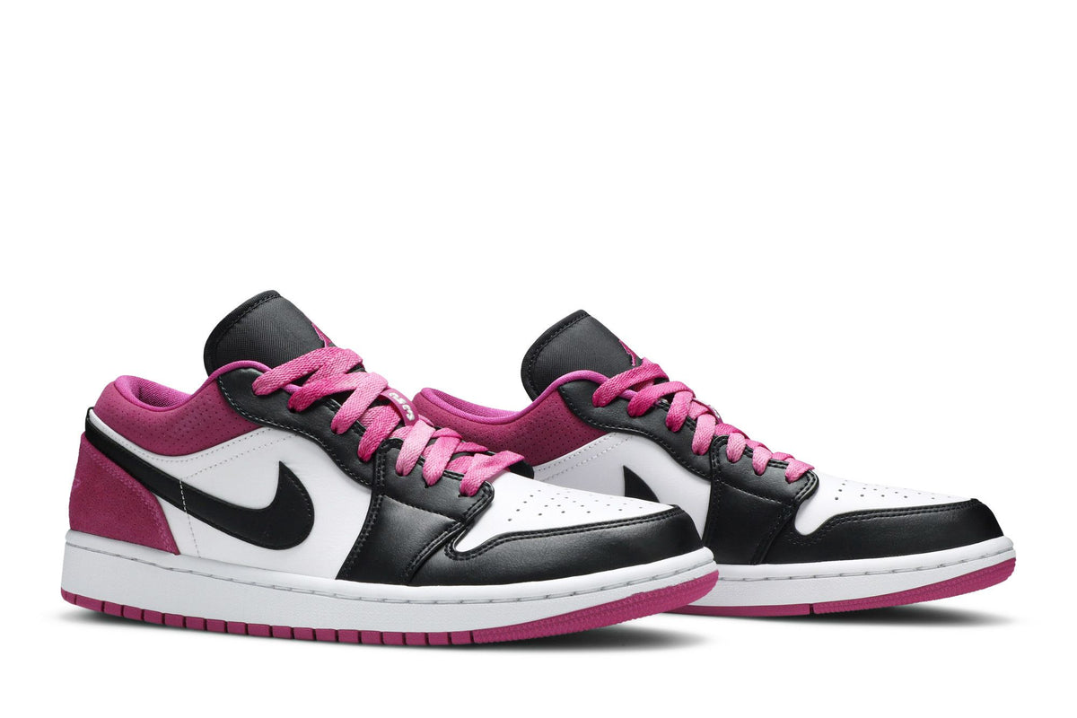 Jordan 1 Low Black Active Fuchsia sneaker afbeelding 8 - stylecode CK3022-005