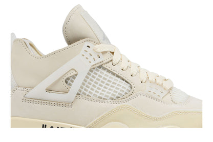 Jordan 4 Retro Off-White Sail (Women's) sneaker afbeelding 2 - stylecode CV9388-100