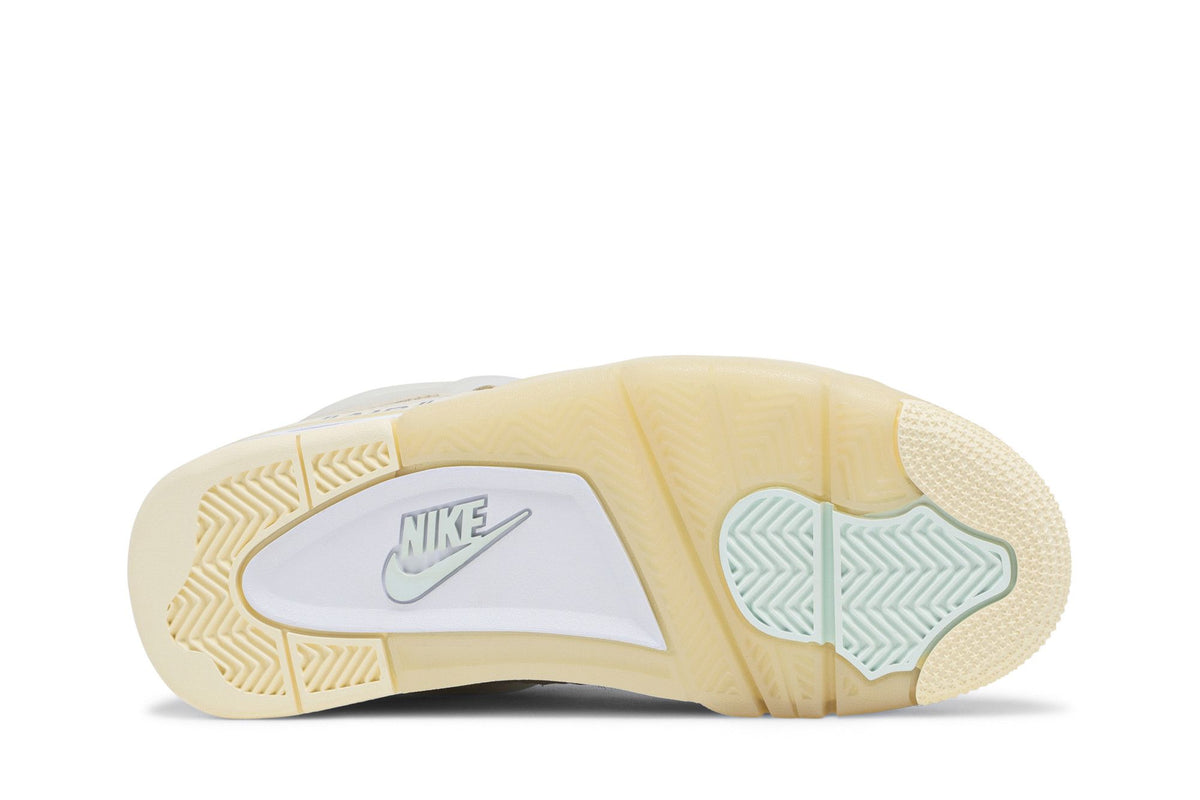 Jordan 4 Retro Off-White Sail (Women's) sneaker afbeelding 4 - stylecode CV9388-100