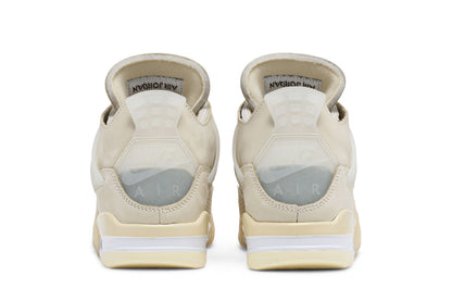 Jordan 4 Retro Off-White Sail (Women's) sneaker afbeelding 6 - stylecode CV9388-100