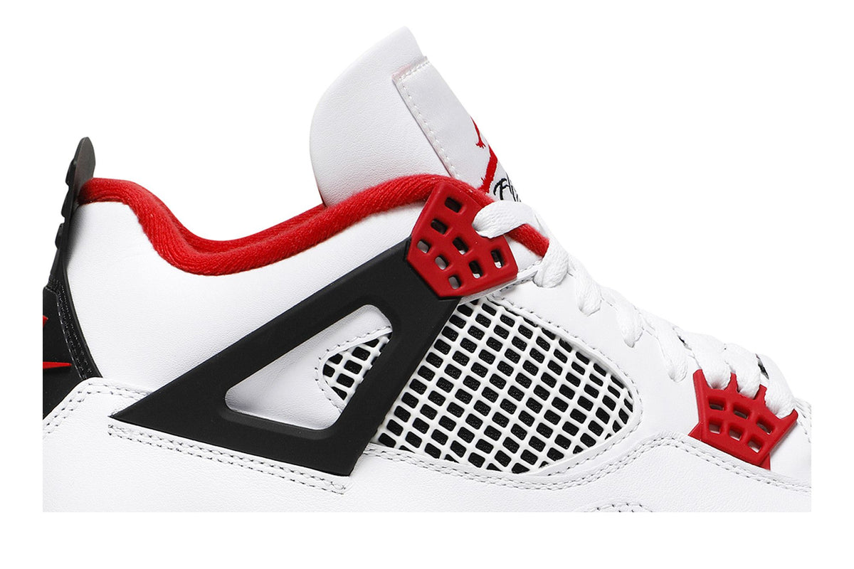 Jordan 4 Retro Fire Red (2020) sneaker afbeelding 2 - stylecode DC7770-160