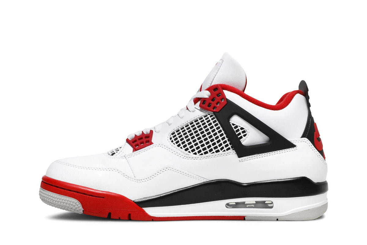 Jordan 4 Retro Fire Red (2020) sneaker afbeelding 3 - stylecode DC7770-160