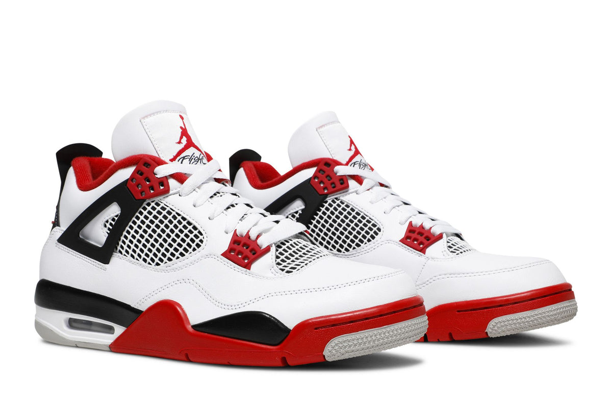 Jordan 4 Retro Fire Red (2020) sneaker afbeelding 8 - stylecode DC7770-160