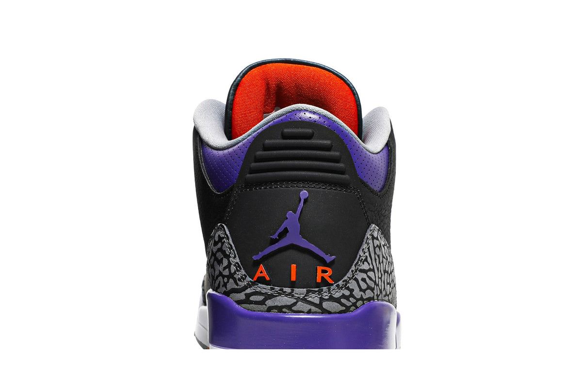 Jordan 3 Retro Black Court Purple sneaker afbeelding 7 - stylecode CT8532-050