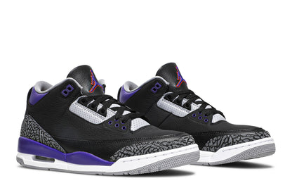 Jordan 3 Retro Black Court Purple sneaker afbeelding 8 - stylecode CT8532-050